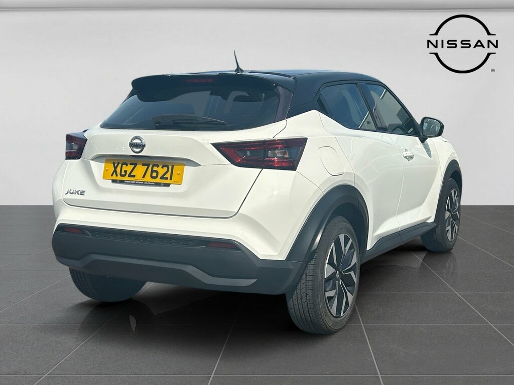 Nissan Juke 2022 Nissan Juke 1.0 Dig-t Acenta White #4