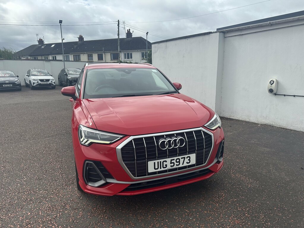 Audi Q3 2019 Audi Q3 2.0 Tdi S Line Red #2