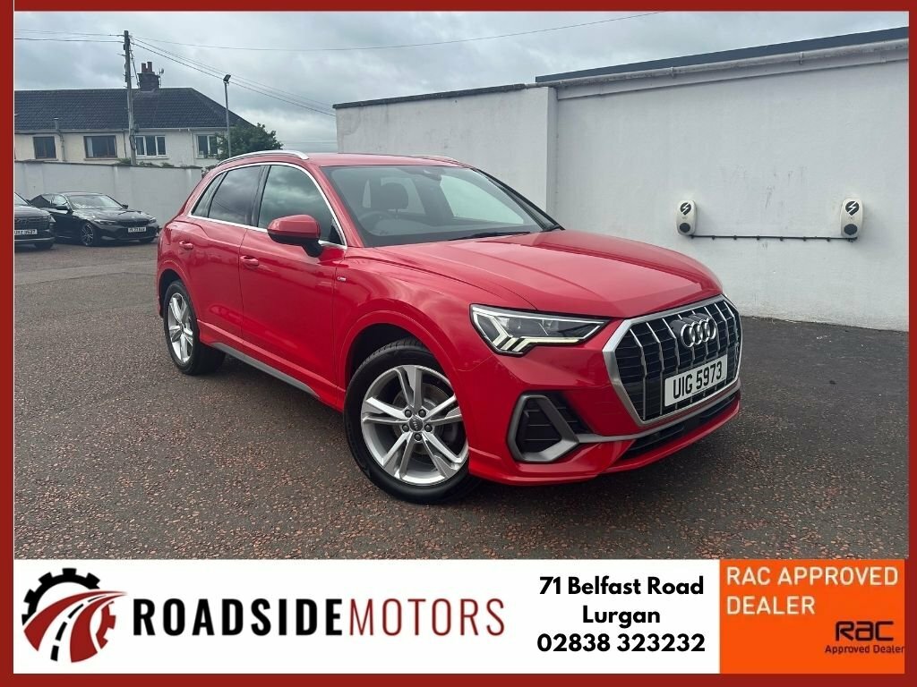 Audi Q3 2019 Audi Q3 2.0 Tdi S Line Red