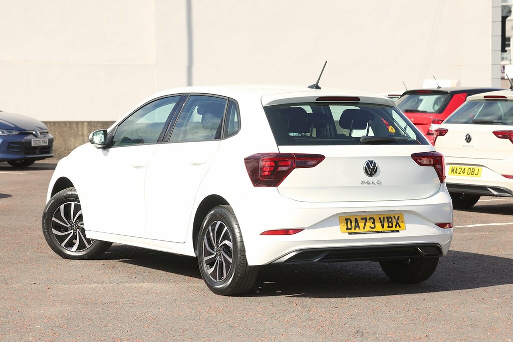 Volkswagen Polo 2023 Volkswagen Polo 1.0 Life DA73VBX White #3