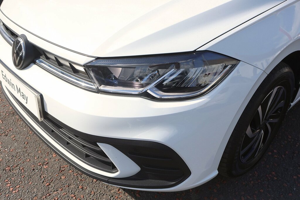 Volkswagen Polo 2023 Volkswagen Polo 1.0 Life DA73VBX White #5