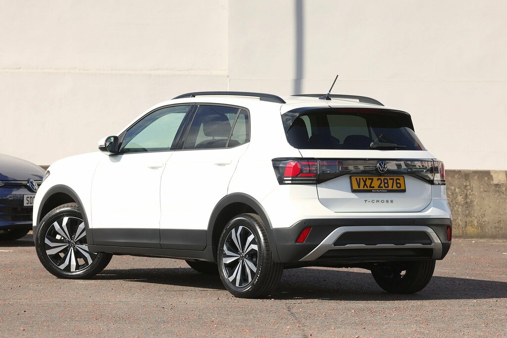 Volkswagen T-Cross 2025 Volkswagen T-cross 1.0 Match Tsi White #3