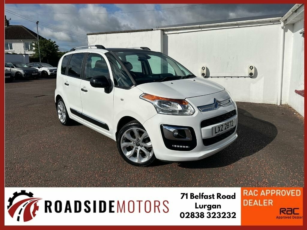 Citroen C3 Picasso 2017 Citroen C3 Picasso 1.6 Bluehdi Platinum White