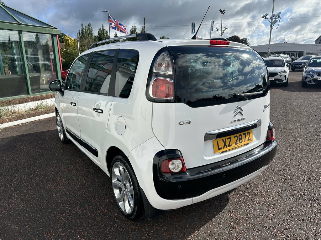 Citroen C3 Picasso 2017 Citroen C3 Picasso 1.6 Bluehdi Platinum White #5