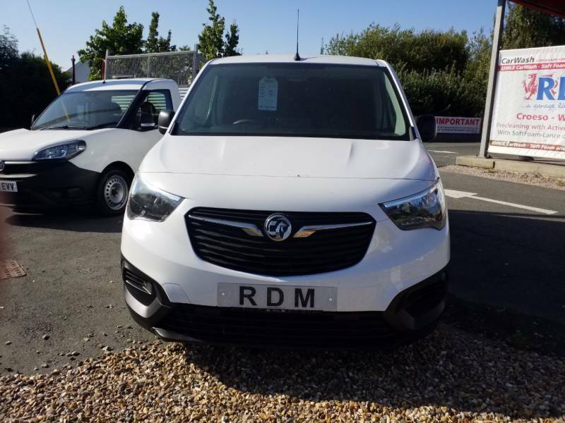 Vauxhall Combo 2300 1.5 Turbo D 100Ps H1 Prime Van White #3