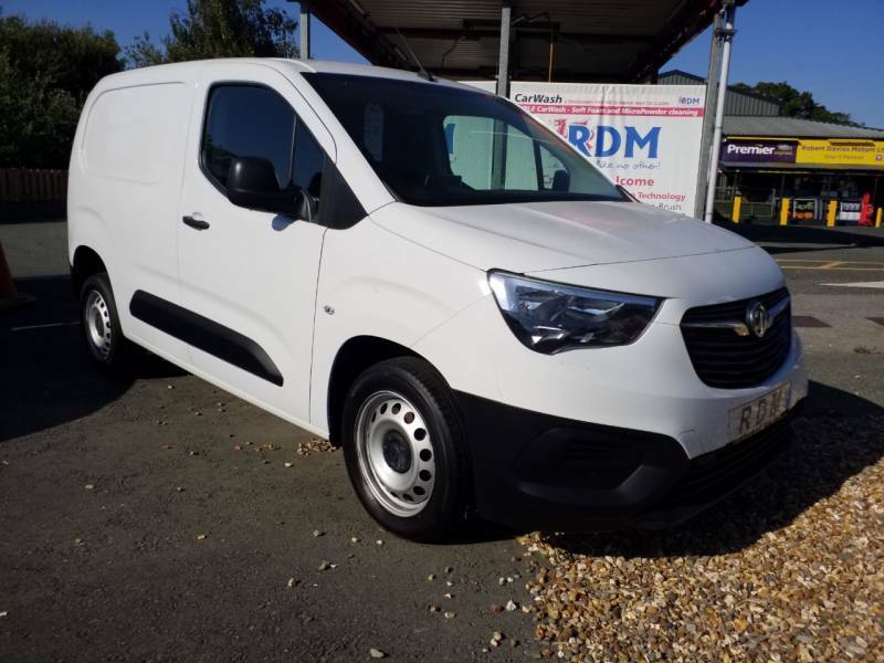 Vauxhall Combo 2300 1.5 Turbo D 100Ps H1 Prime Van White