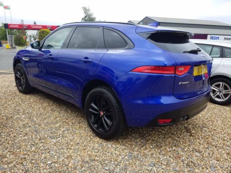 Jaguar F-Pace 2.0D R-sport Awd Blue #4