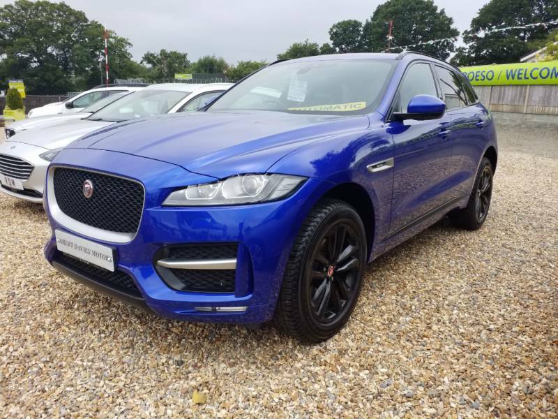 Jaguar F-Pace 2.0D R-sport Awd Blue #3