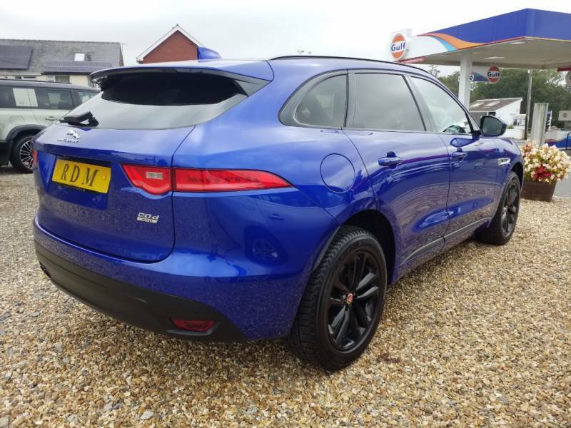 Jaguar F-Pace 2.0D R-sport Awd Blue #6