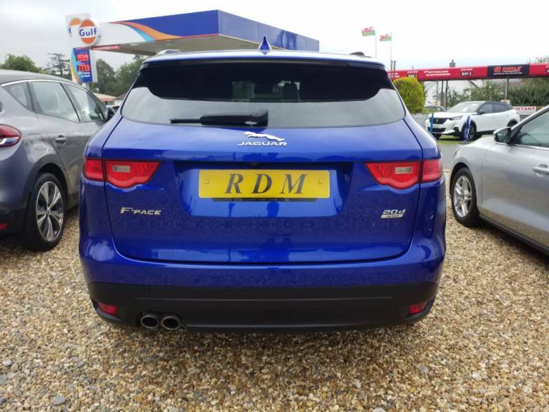 Jaguar F-Pace 2.0D R-sport Awd Blue #5