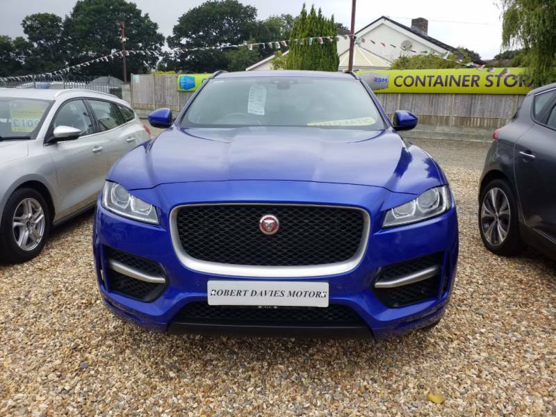 Jaguar F-Pace 2.0D R-sport Awd Blue #2