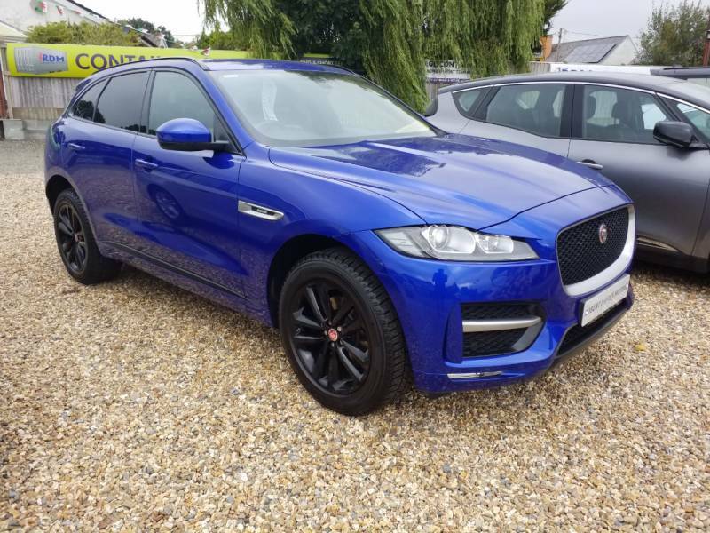 Jaguar F-Pace 2.0D R-sport Awd Blue