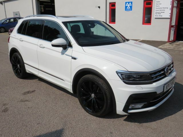 Volkswagen Tiguan 2.0Tdi 190 4Motion R-line Dsg White