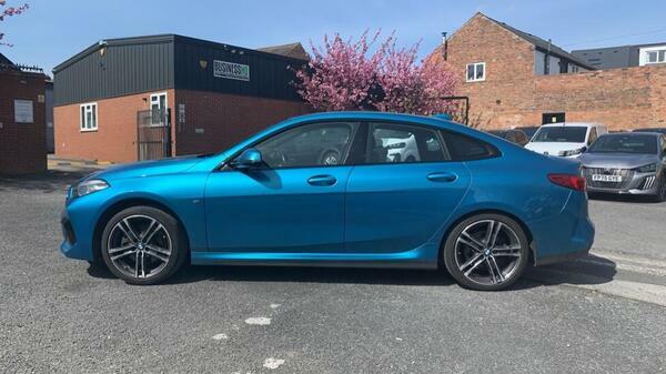 BMW 2 Series Gran Coupe 1.5 218I M Sport Saloon Dct Euro 6 Ss HS21VKC Blue #6