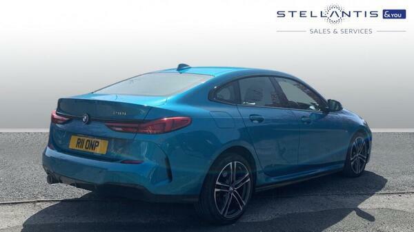 BMW 2 Series Gran Coupe 1.5 218I M Sport Saloon Dct Euro 6 Ss HS21VKC Blue #3