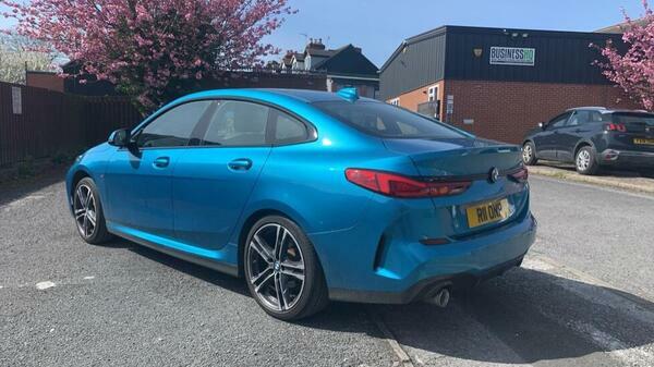 BMW 2 Series Gran Coupe 1.5 218I M Sport Saloon Dct Euro 6 Ss HS21VKC Blue #5
