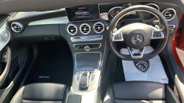 Mercedes-Benz C Class 2.1 C250d Amg Line Premium Plus Coupe KT17VWR Red #4