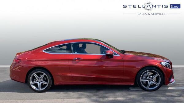 Mercedes-Benz C Class 2.1 C250d Amg Line Premium Plus Coupe KT17VWR Red #2