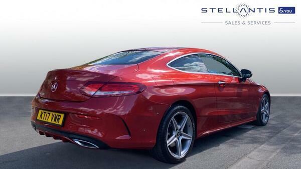 Mercedes-Benz C Class 2.1 C250d Amg Line Premium Plus Coupe KT17VWR Red #3