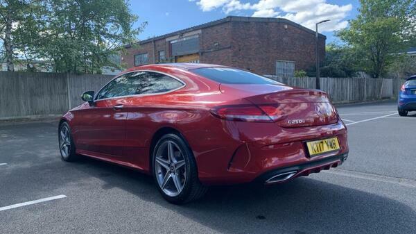 Mercedes-Benz C Class 2.1 C250d Amg Line Premium Plus Coupe KT17VWR Red #5