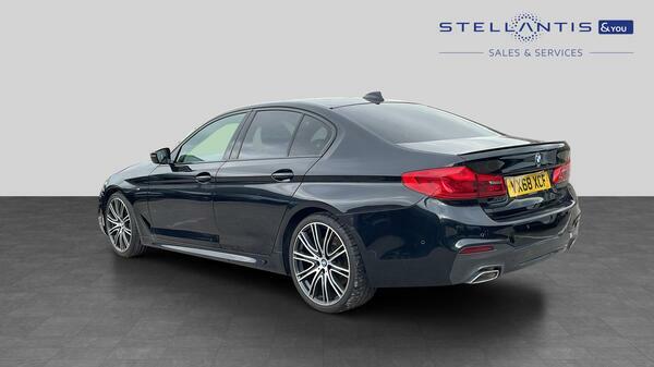 BMW 5 Series 2.0 530I Gpf M Sport Saloon Euro 6 VX68XCF Black #6