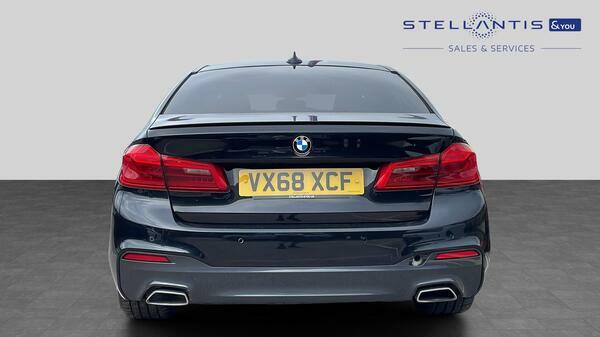 BMW 5 Series 2.0 530I Gpf M Sport Saloon Euro 6 VX68XCF Black #4