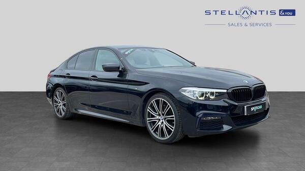 BMW 5 Series 2.0 530I Gpf M Sport Saloon Euro 6 VX68XCF Black