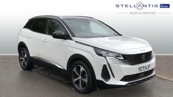 Peugeot 3008 1.2 Puretech Gt Suv Eat Euro 6 Ss 1 White