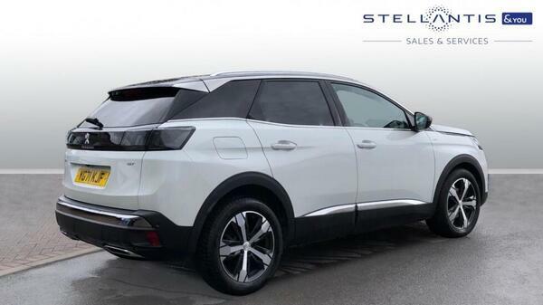 Peugeot 3008 1.2 Puretech Gt Suv Eat Euro 6 Ss 1 White #3