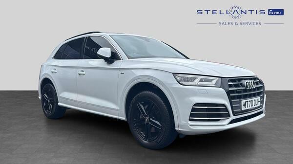 Audi Q5 2.0 Tfsi 45 S Line Suv S Tronic Quattro MT70DUH White