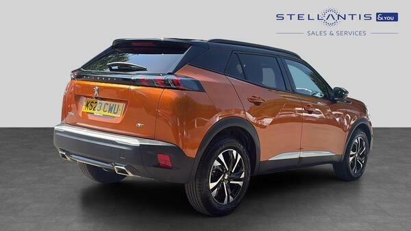 Peugeot 2008 1.2 Puretech Gt Suv Euro 6 Ss KS23CWU Orange #3