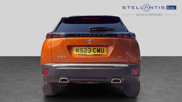 Peugeot 2008 1.2 Puretech Gt Suv Euro 6 Ss KS23CWU Orange #4