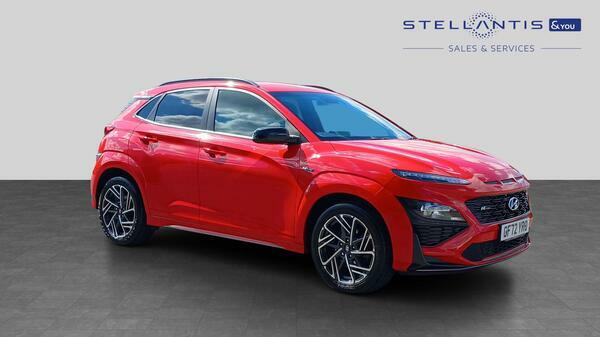 Hyundai Kona 1.0 T-gdi Mhev N Line Suv Hybrid Red