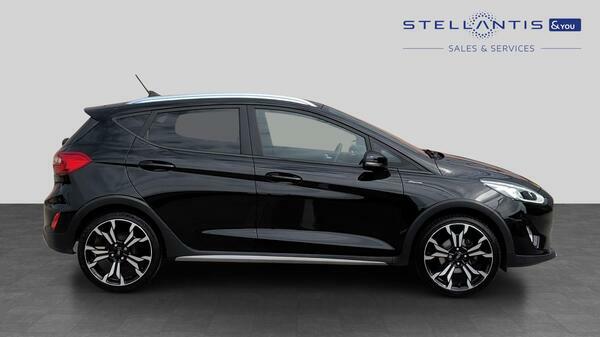 Ford Fiesta 1.0T Ecoboost Active X Edition Hatchback Petro WV70OWU Black #2