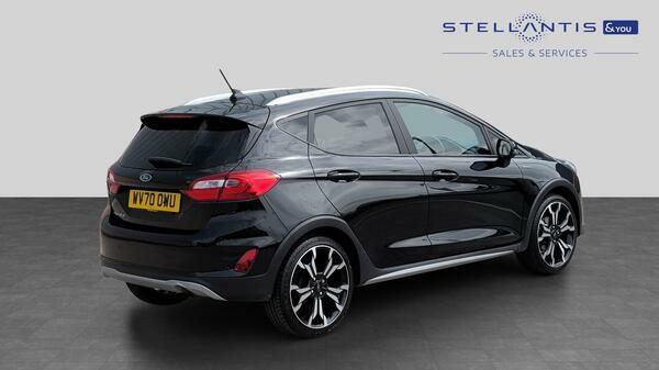 Ford Fiesta 1.0T Ecoboost Active X Edition Hatchback Petro WV70OWU Black #3