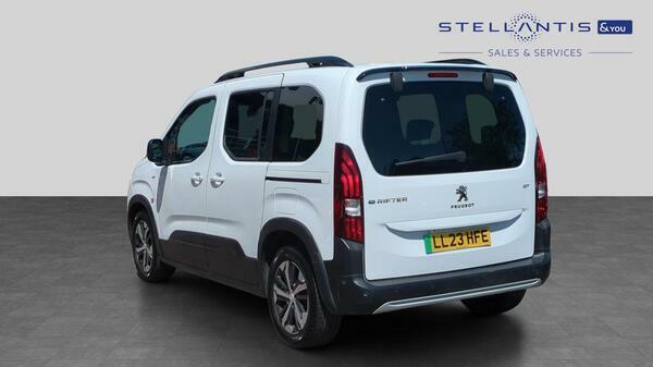 Peugeot e-Rifter 50Kwh Gt Standard Mpv 7.4Kw Cha White #6