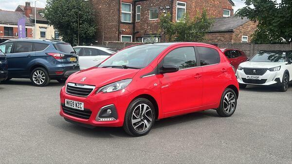 Peugeot 108 1.0L Allure 72 Bhp Purple #8