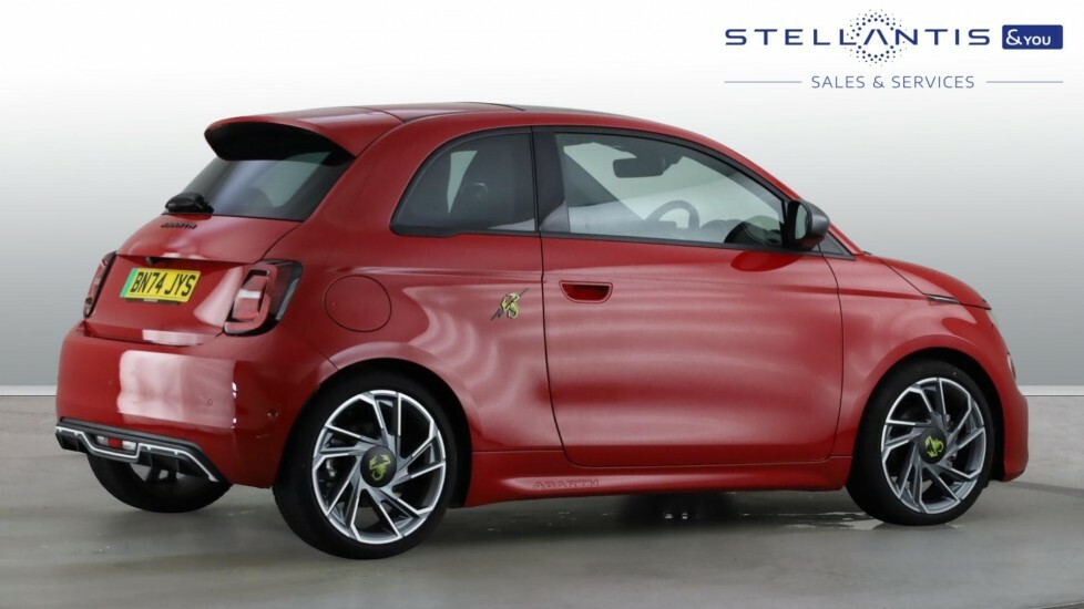 Abarth 500 500 E White #12