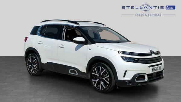 Citroen C5 Aircross 1.6 13.2Kwh Shine Plus Suv Plug-in Hybr MH21XJB White