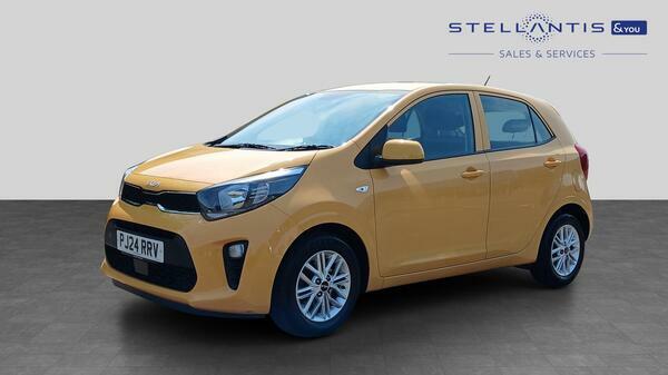 Kia Picanto 1.0 3 Hatchback Amt Euro 6 Ss 62 Bh Blue #8