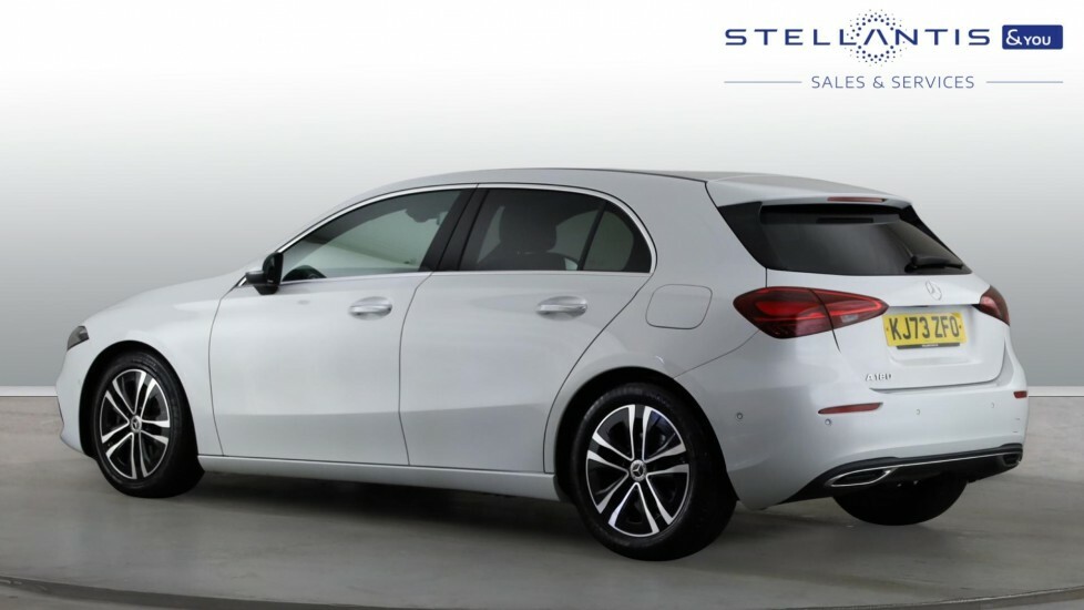 Mercedes-Benz A Class 1.3 A180h Mhev Sport Executive Hatchback Pet KJ73ZFO White #3