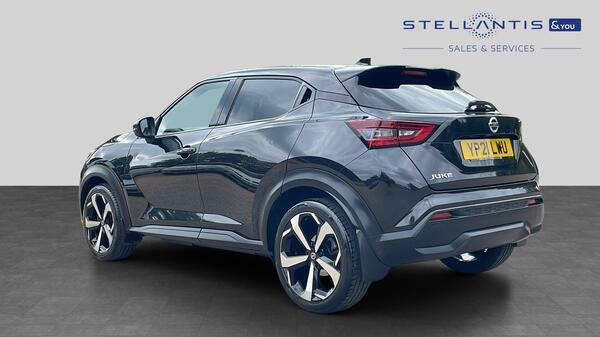 Nissan Juke 1.0 Dig-t Tekna Suv Euro 6 Ss YP21LWU Black #6
