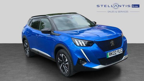 Peugeot e-2008 50Kwh Gt Suv 7Kw Charger 136