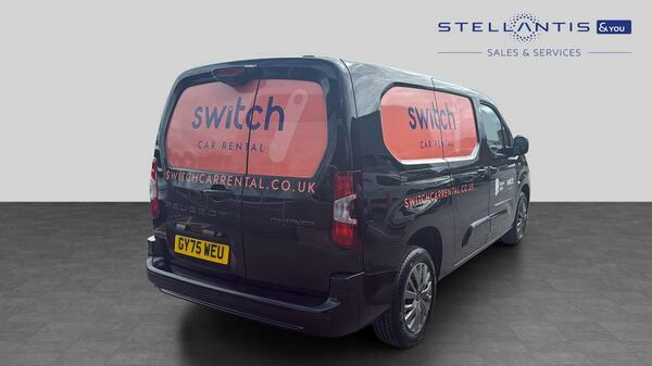 Peugeot Partner 1.5 Bluehdi 950 Asphalt Long Panel Van 6Dr GY75WEU #3