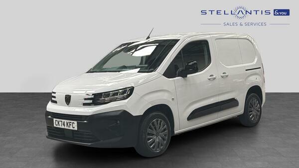 Peugeot Partner 1.5 Bluehdi 1000 Asphalt Standard Panel Van Di CK74KFC #3