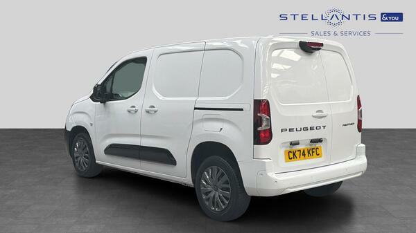 Peugeot Partner 1.5 Bluehdi 1000 Asphalt Standard Panel Van Di CK74KFC #6