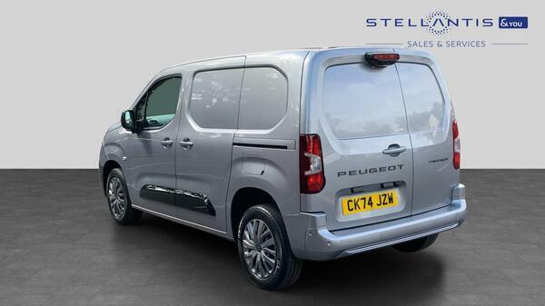 Peugeot Partner 1.5 Bluehdi 1000 Asphalt Standard Panel Van Di #6