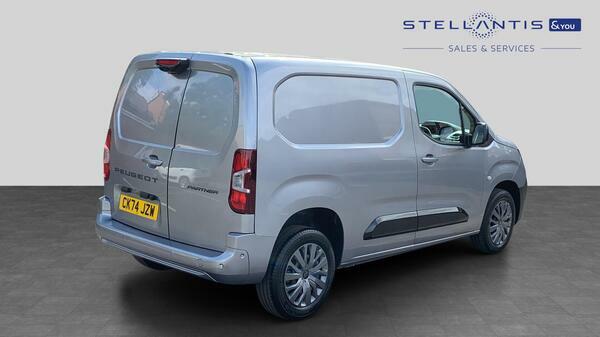 Peugeot Partner 1.5 Bluehdi 1000 Asphalt Standard Panel Van Di #3