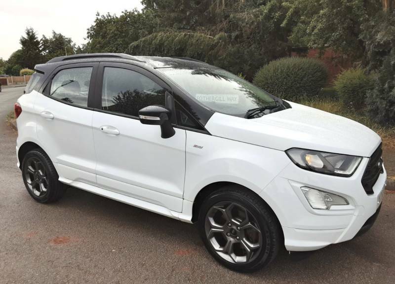 Ford Ecosport 1.0 Ecoboost 125 St-line White #3