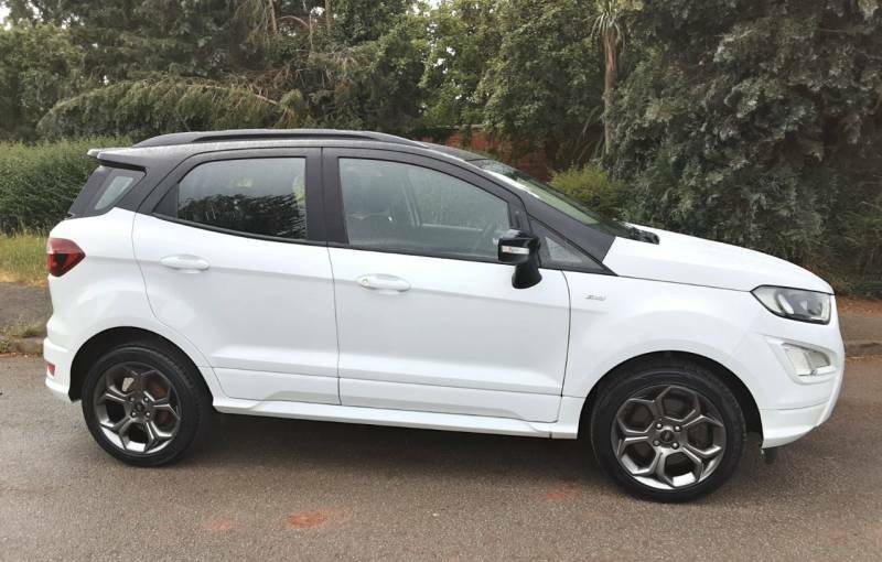Ford Ecosport 1.0 Ecoboost 125 St-line White #2
